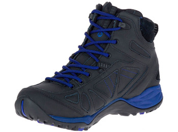 Merrell Siren Q2 Mid WTPF Bottes W Noir/bleu