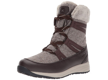 Bottes Salomon Heika CS WTPF W Gris/Marron