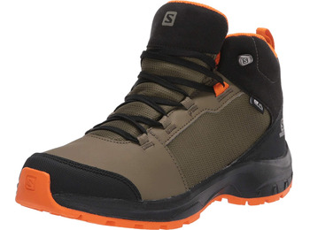 Salomon Outward CSWP Boot J Green/Kaki