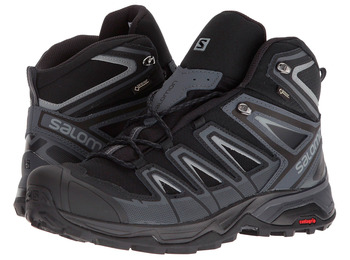 Salomon X Ultra 3 Mid GTX Bottes noir/gris