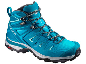 Salomon X Ultra 3 Bottes Mid GTX W Bleu