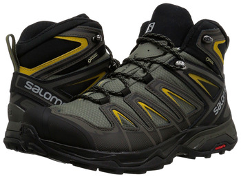 Salomon X Ultra 3 Bottes Large Mid GTX Kaki/Verde Oliva