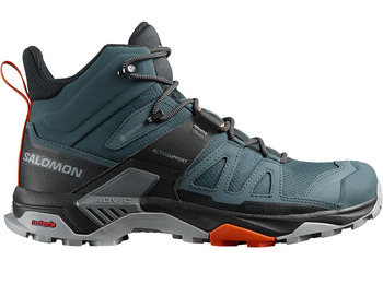 Bottes Salomon X Ultra 4 Mid GTX bleu acier