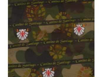 Cache-cou Camino de Santiago Camouflage