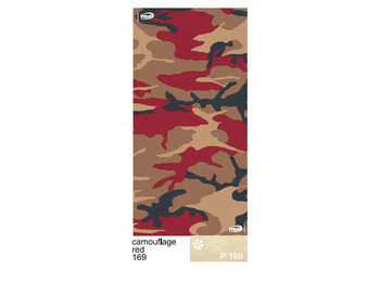 Camouflage à vent de Braga Rouge 1169