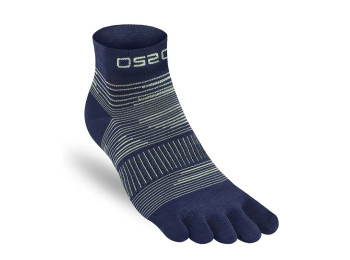 Calcetín Doigts OS20 Merino et Coolmax Trail Marino/Green