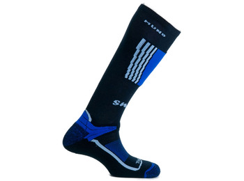 Calcetín Media Mund Snowboard Navy Blue-Azul