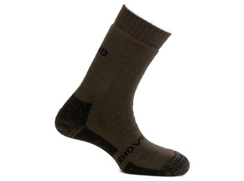 Calcetín Mund Himalaya Antibactéries Kaki vert