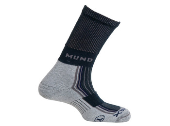 Calcetín Mund Pirineos Marine Blue-Gris
