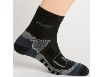 Calcetín Mund Trail Running Black