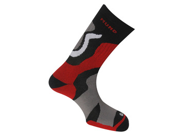 Calcetín Mund Tramuntana Rouge/négro/gris