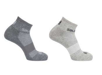 Chaussettes Salomon Evasion (2 paires) Gris