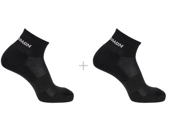 Chaussettes Salomon Evasion (2 paires) Noir
