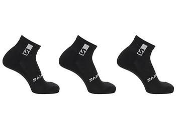Salomon Everyday Socquettes Pack-3 Noir