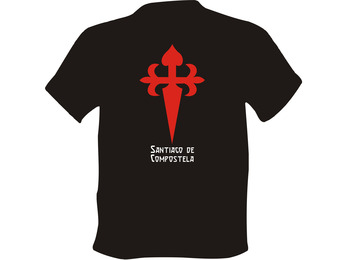 T-shirt Cruz de Santiago