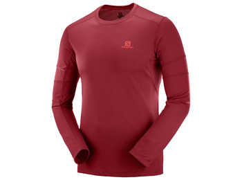 Chemise Salomon Agile LS Tee Granate