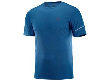 Chemise Salomon Agile SS Tee Cobalto