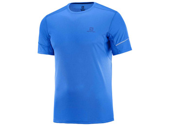 Chemise Salomon Agile SS Bleu Tee