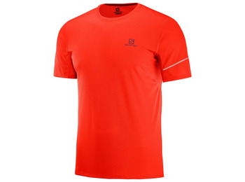 Chemise Salomon Agile SS Rouge Tee