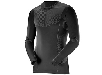 Chemise Salomon Primo chaud sans couture noir