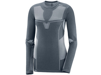 Chemise Salomon Primo Warm Seamless W Gris
