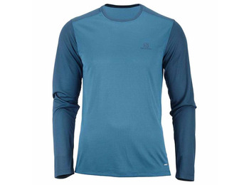 T-shirt Salomon Stroll LS Tee Blue