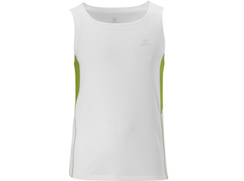 T-shirt Sentier Salomon Réservoir M. Blanc