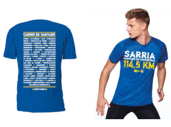T-shirt Sarria 114.5 KM