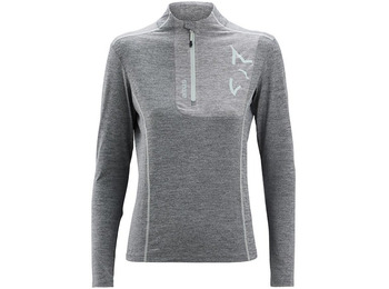 T-Shirt Thermique Altus Blanche W Gris
