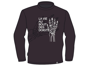 T-shirt manches longues Trangoworld Doigts 320