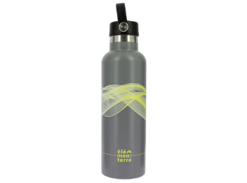 Cantimplora Isothermal Elementerre Kukumber 750 ml Gris/Amarillo