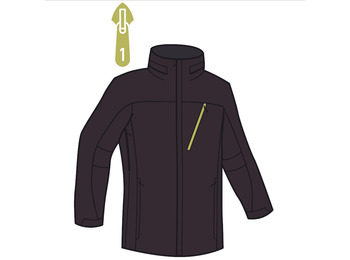 Chaquet GTX Trangoworld Pluie 422