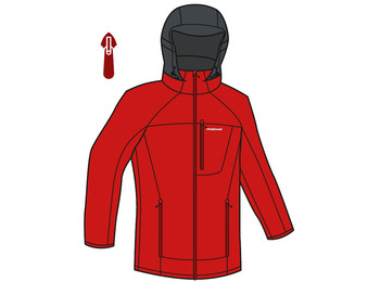 Veste Trangoworld Morse 3E0