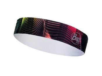 Large Buff large bande de cheveux noir multi strap