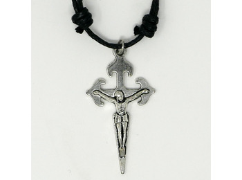Metal Colgant Crucifijo en croix de Santiago