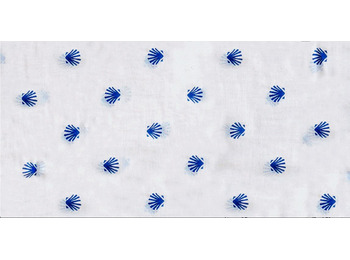 Foulard MyL blanc du Chemin de Saint-Jacques