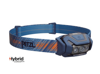 Front Petzl Aria 2 RGB 625 Lumens Bleu