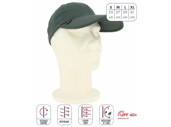 Gorra Elementerre Ibis Gris anthracite