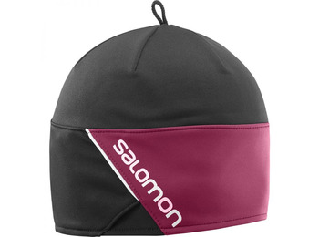 Salomon RS Bonnet Noir/Fucsie