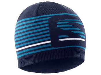 Bonnet court Gorro Salomon Flatspin Beige / Verde