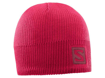 Objectif Salomon Logo Bonnet Fucsia