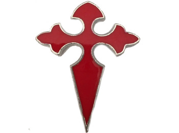 Magnet Metal Cruz de Santiago 3.5 X 4.5