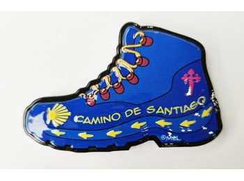 Chemin Imán Bota Resina de Santiago MyL Bleu