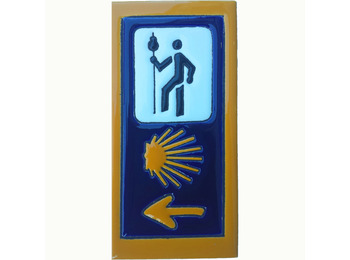 Magnet Céramique Triple Signal 5x7,5 cm