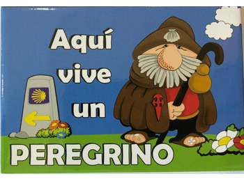 Plaque d\'Imam Ici vit un pèlerin