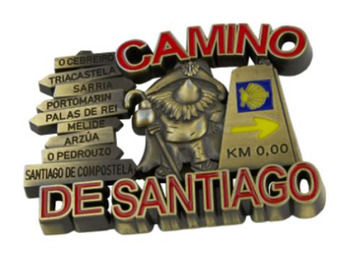 Aimant Chapa Pueblos Camino de Santiago