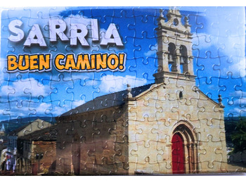 Aimant puzzle Sarria Buen Camino