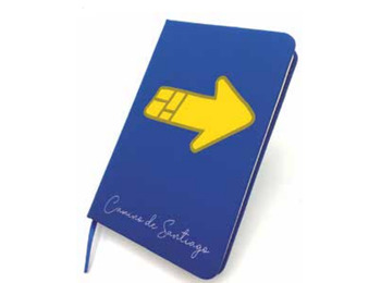 Libreta Caminho de Santiago Flèche jaune