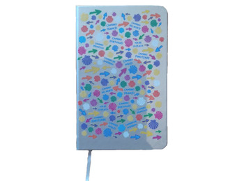 Carnet de symboles colorés Camino de Santiago