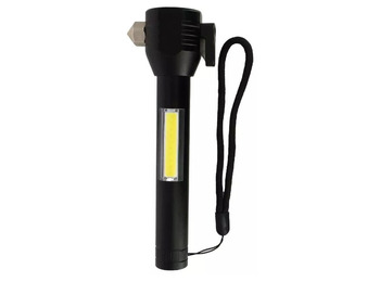 Lampe de poche rechargeable Elementerre Kispiox noire
